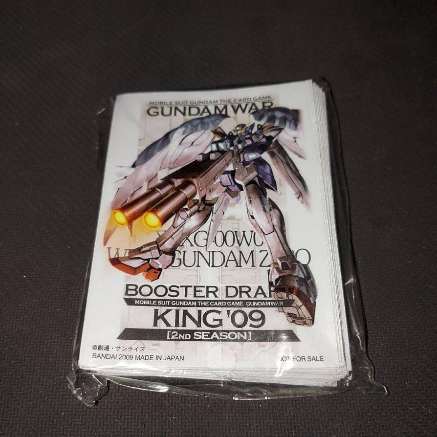 ウイングガンダムゼロ ガンダムウォー大会優勝スリーブ 60枚 ウイング