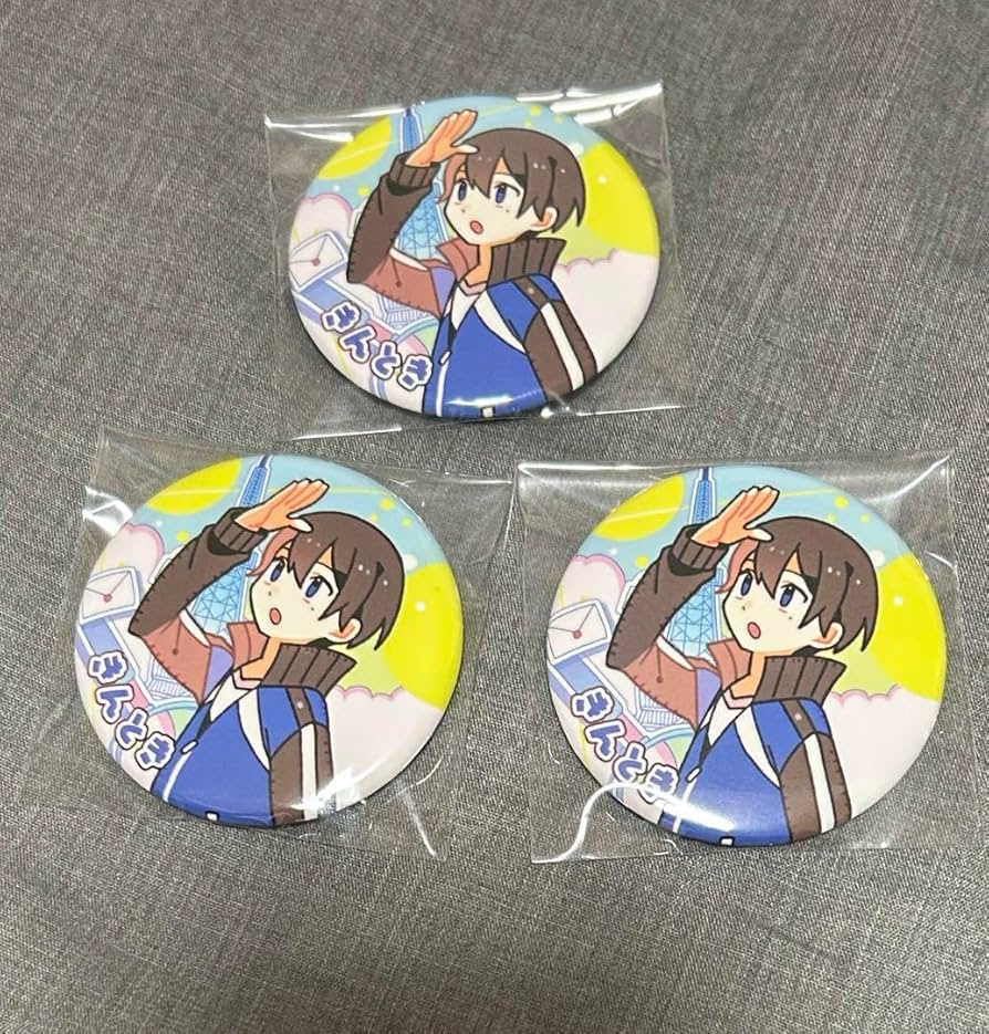 ワイテルズ きんとき 缶バッジ White Tails きんとき 缶バッジ 52個