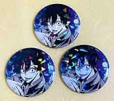 桃源暗鬼 淀川真澄 缶バッジ Amazon.co.jp: 桃源暗鬼 淀川真澄 缶