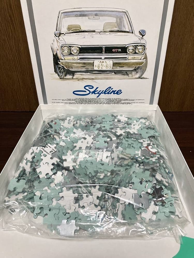 新品】スカイライン GT-R ジグソーパズル 1000ピース Amazon