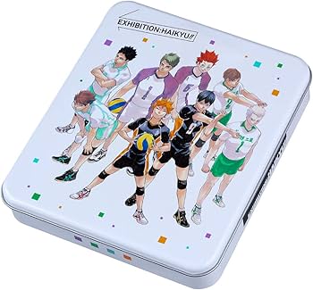 Amazon.co.jp: ハイキュー!!展 連載完結記念 原画展 グッズ 缶入り