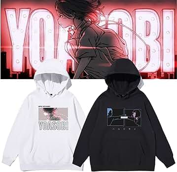 Amazon.co.jp: [XZE] ヨアソビYOASOBI パーカー 長袖 Ayase アルバム