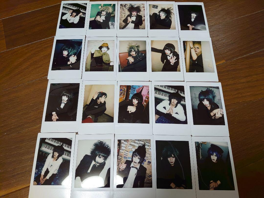 ⑥黒百合と影 烏名鳴 メメント・モリ 哀 チェキ 10枚セット