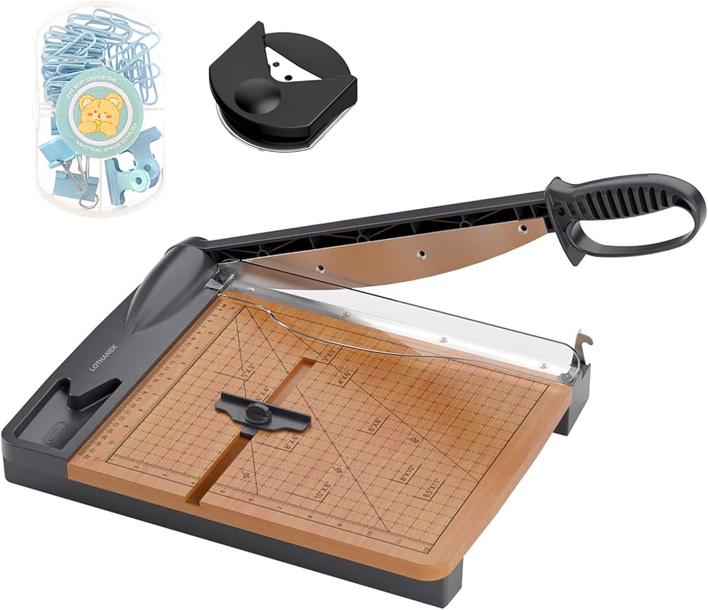 Amazon | 木製 裁断機 ペーパーカッター LOTHANEK 対応 紙切り A4 紙