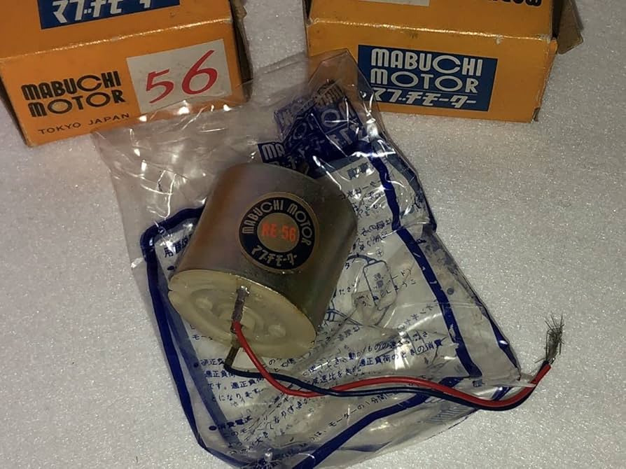 Amazon.co.jp: 1980年代 当時物 マブチモーターmabuchi motor RE56