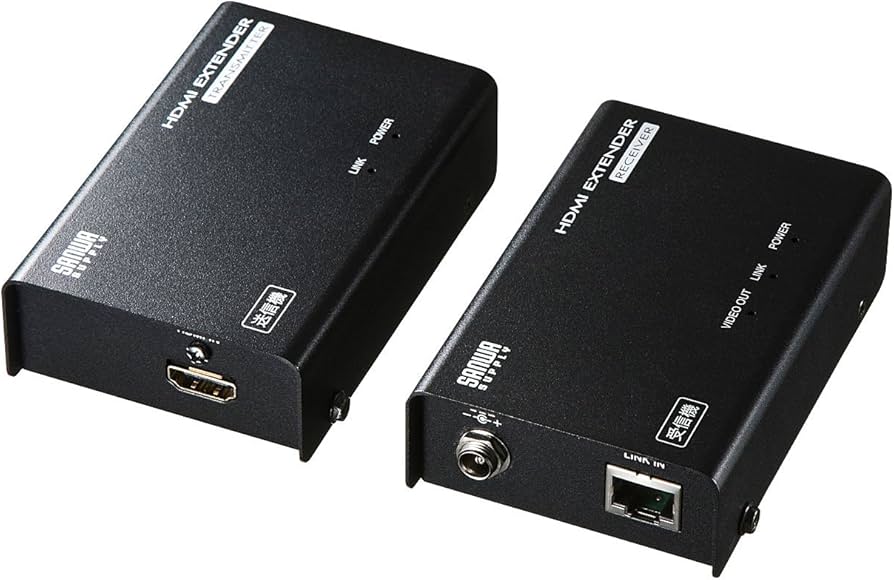 Amazon.co.jp: サンワサプライ HDMIエクステンダー(セットモデル) VGA
