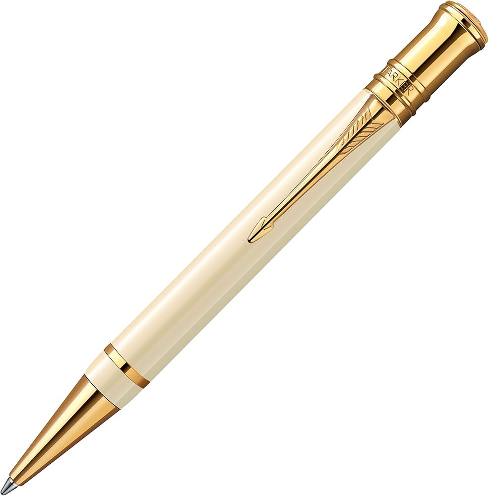 Amazon | パーカー ボールペン 油性 デュオフォールド ホワイトアイボ