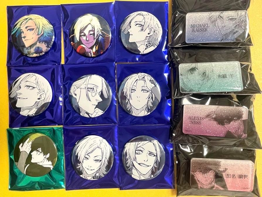 ブルーロック展 推しキャラバッチコレクション ミヒャエルカイザー 6点