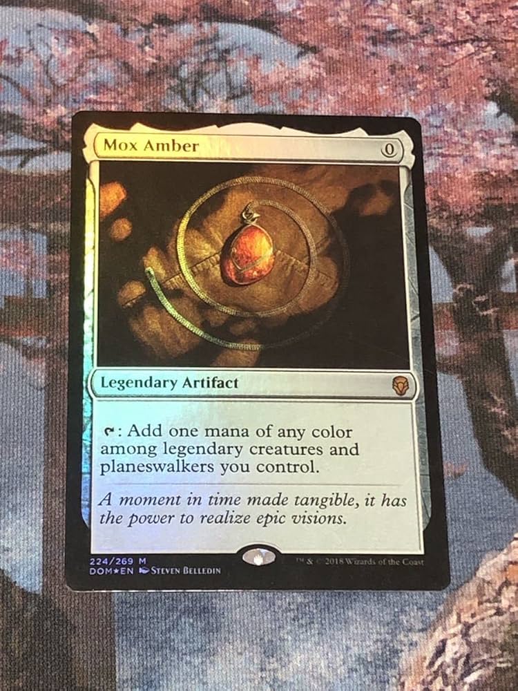 MTG モックス・アンバー 4枚セット ② モックス・アンバー 4枚セット