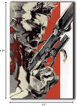 L GEAR SOLID 2 B2ポスター Metal Gear Solid 2: Sons of Liberty