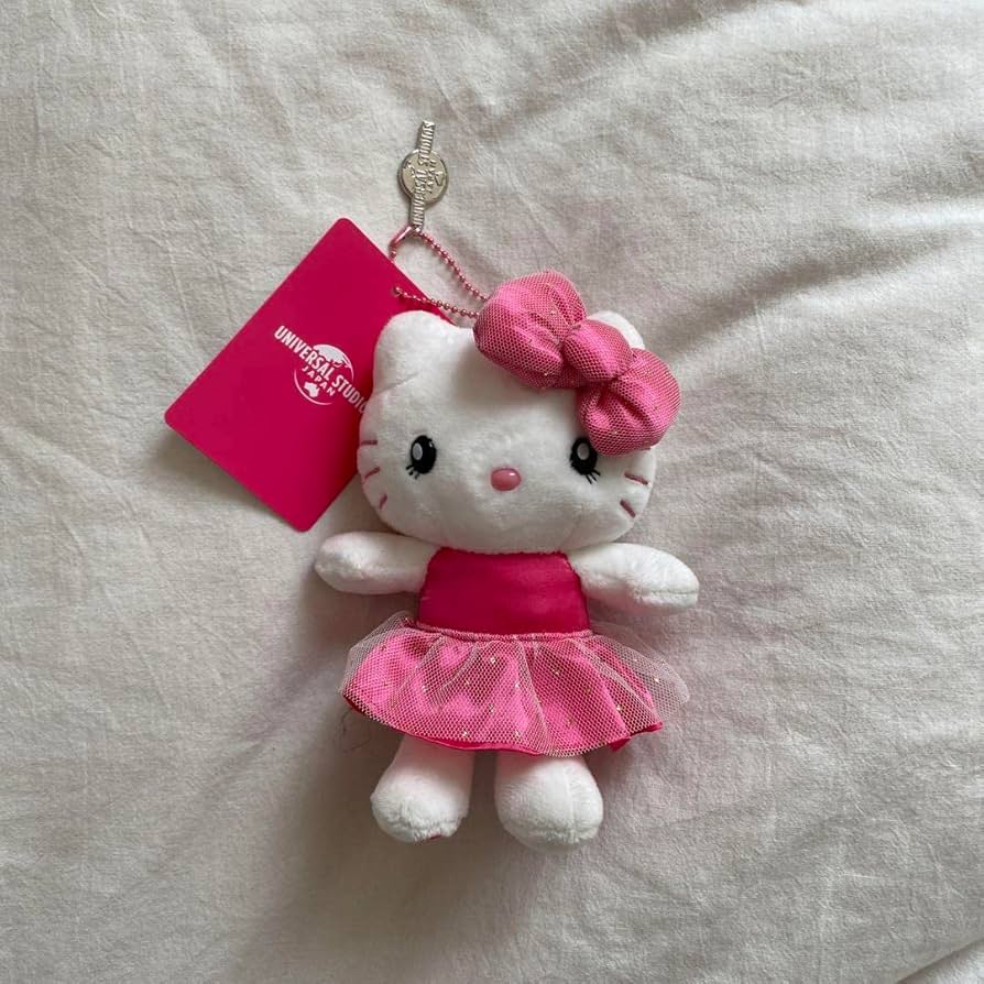 限定キティ 春がきた ぜんまい ぬいぐるみマスコット 根付ストラップ