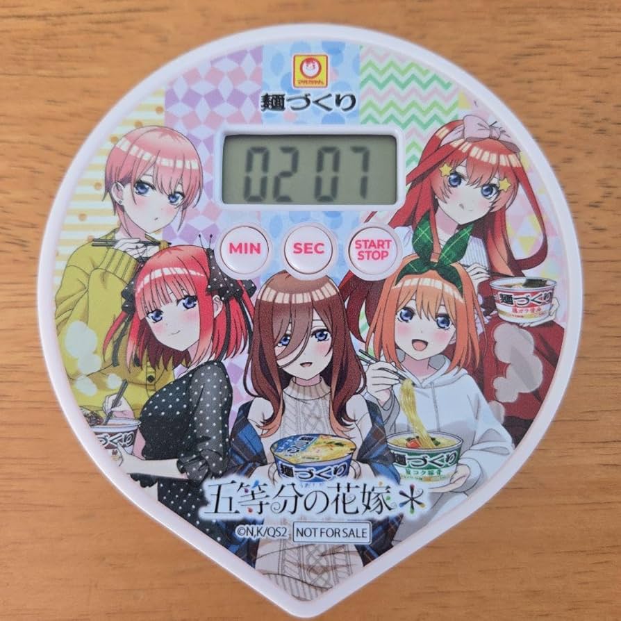 五等分の花嫁 オリジナルキッチンタイマー 五等分の花嫁 キッチン