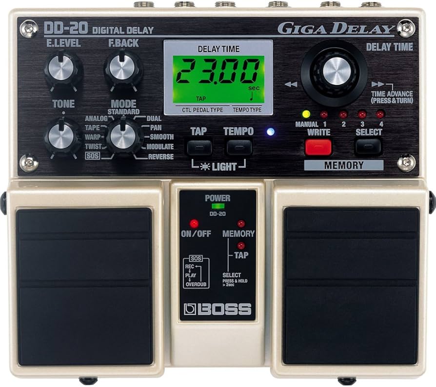 DD-20ギガディレイ 最新 BOSS DD-20 Giga Delay ギガディレイ DD20