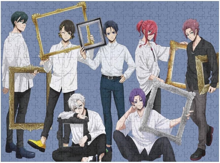 Amazon | ブルーロック ジグソーパズル 500ピース 益智減圧玩具 木製