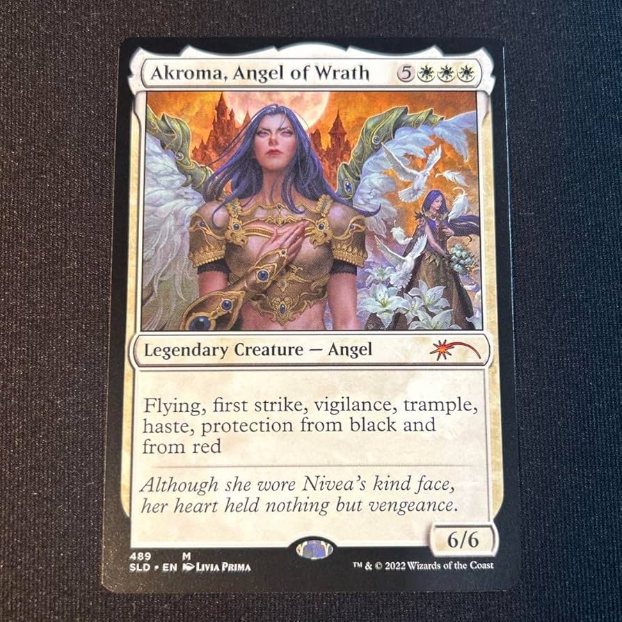 LEG:怒りの天使アクローマ:日本語FOIL 1枚 ◇怒りの天使アクローマ