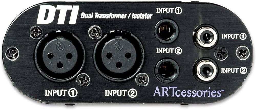 Amazon.com: ART DTI Dual Transformer Isolator Hum Eliminator