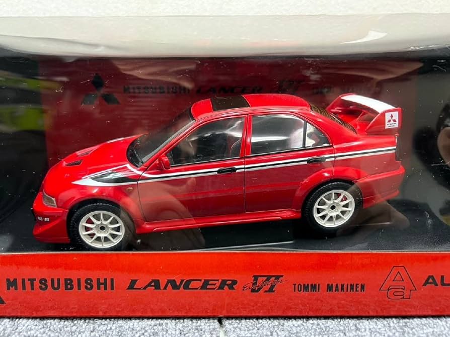 訳あり オートアート 1/18 ランエボVII三菱 ランサーエボリューション