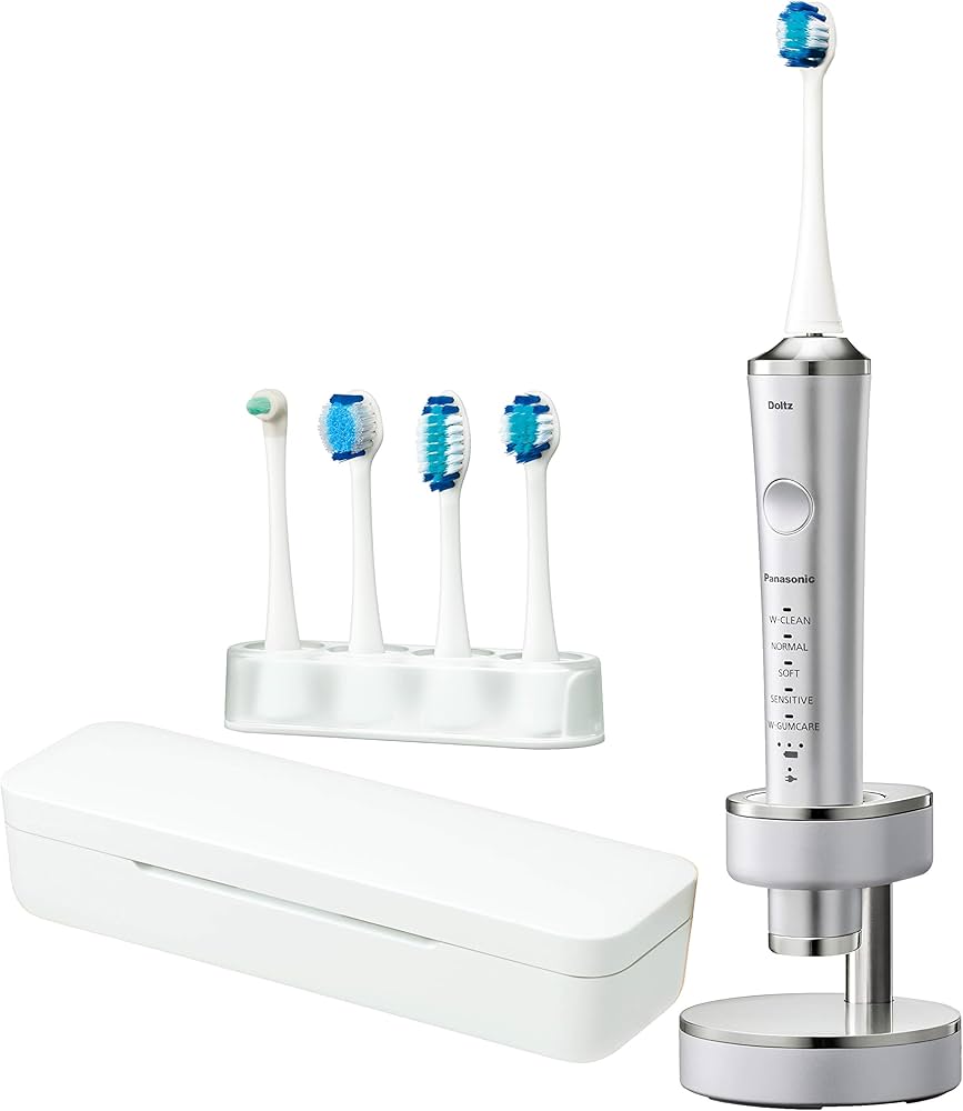 Amazon.co.jp: パナソニック 電動歯ブラシ ドルツシルバー EW-DP54-S
