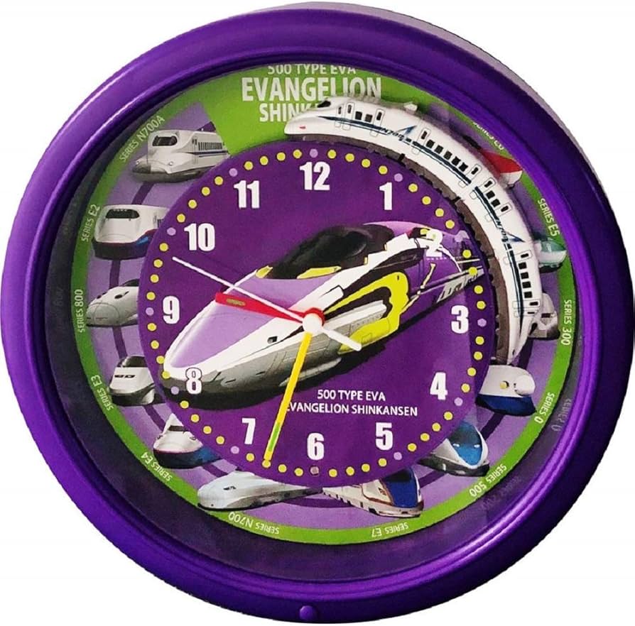 値引き 新幹線デザイン 置時計 アラーム付き 値引き 新幹線デザイン