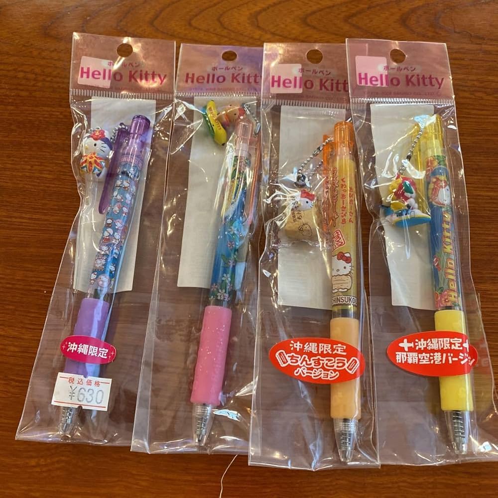 キティちゃんご当地ボールペン16本 キティちゃんご当地ボールペン16本
