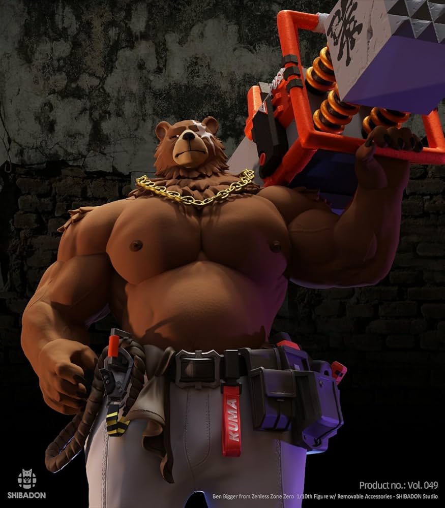 Amazon.co.jp: ベン・ビガー フィギュア 1/10スケール 塗装済み完成品