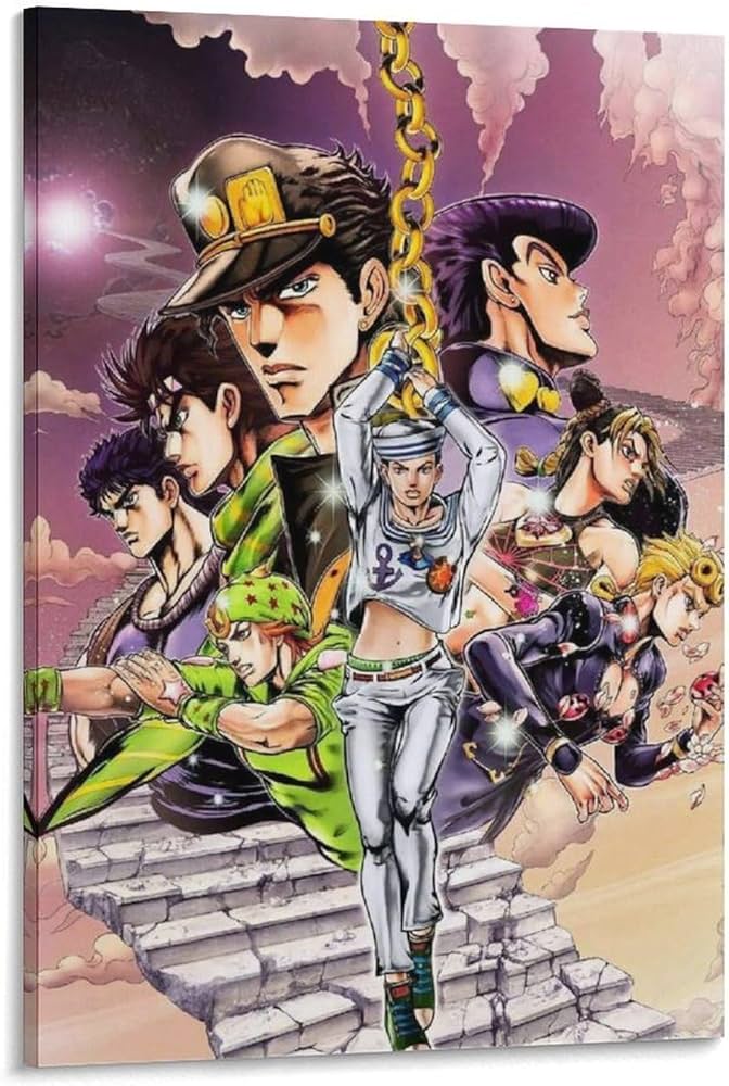 Amazon.co.jp: 60×90cm JOJO ジョジョの奇妙な冒険 空条承太郎 東方