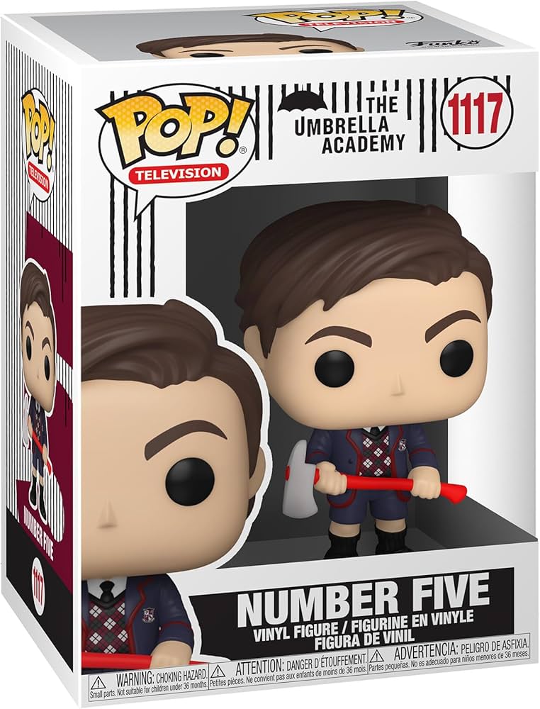 Amazon.com: Funko Pop TV: Umbrella Academy - Number Five 5