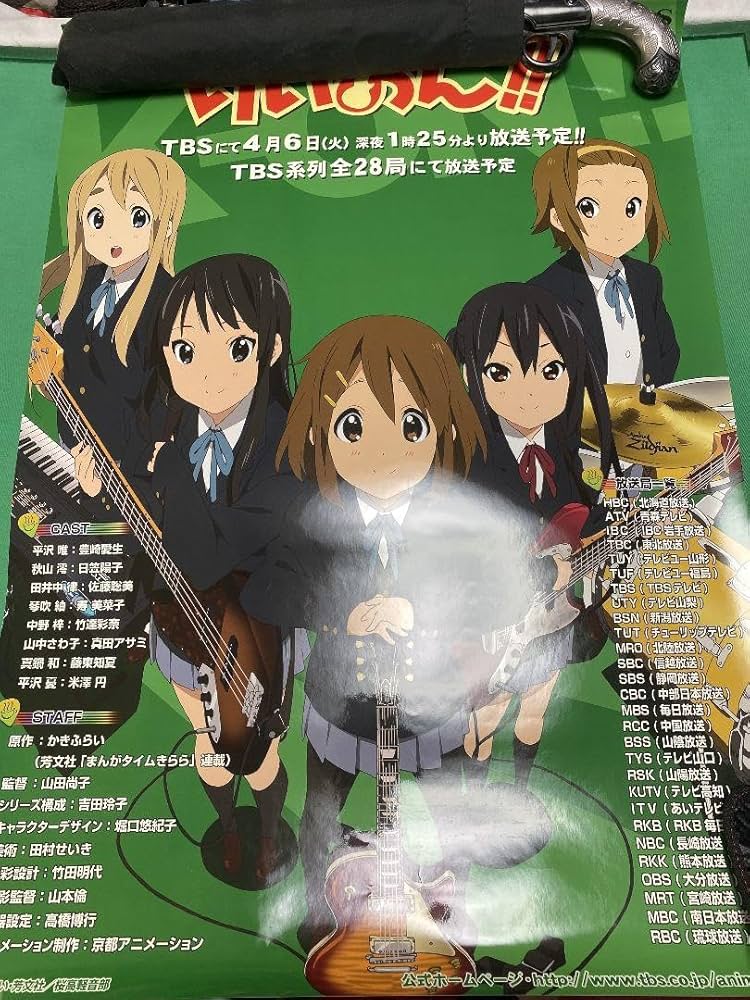 けいおん！！』2期告知ポスター 京アニ 平沢唯 山田尚子 堀口悠紀子