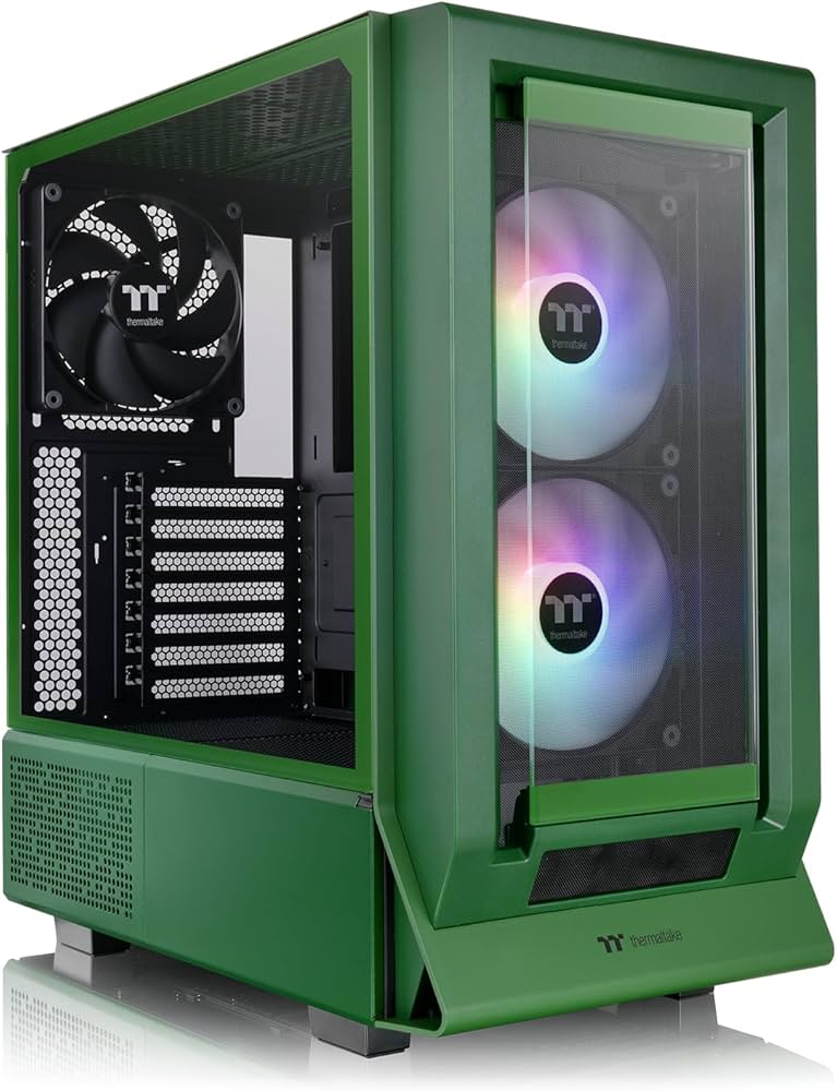 Amazon | 【Amazon.co.jp限定】Thermaltake Ceres 350 MX Racing Green