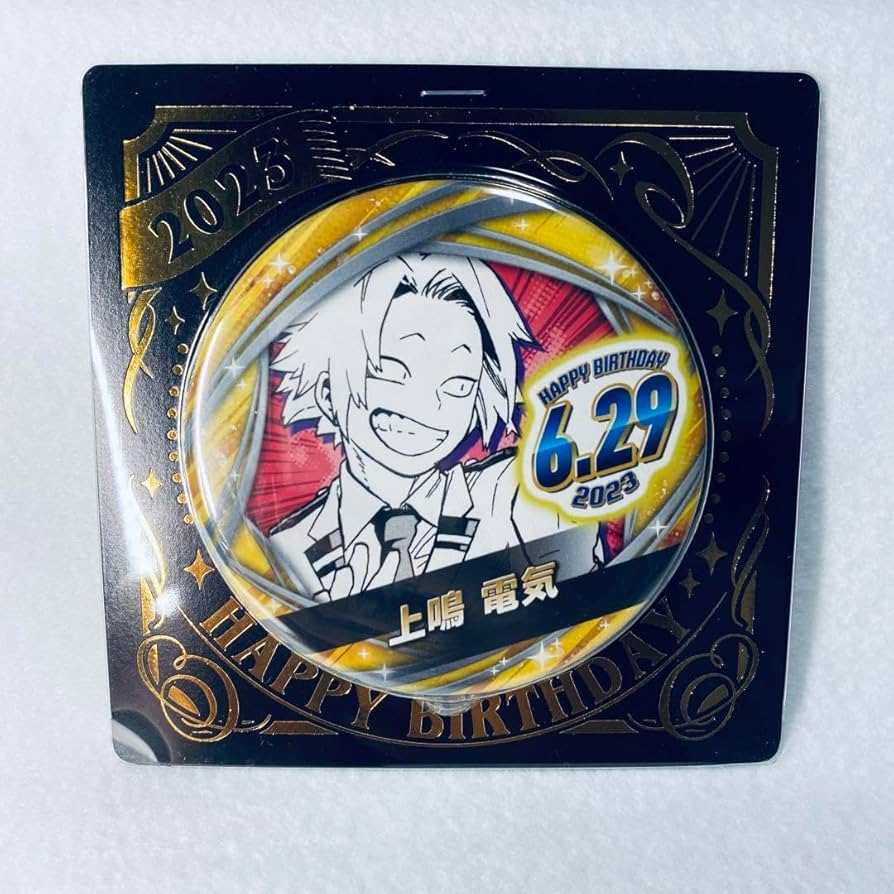 僕のヒーローアカデミア 上鳴電気 バースデイアクリルブロック 2025 僕