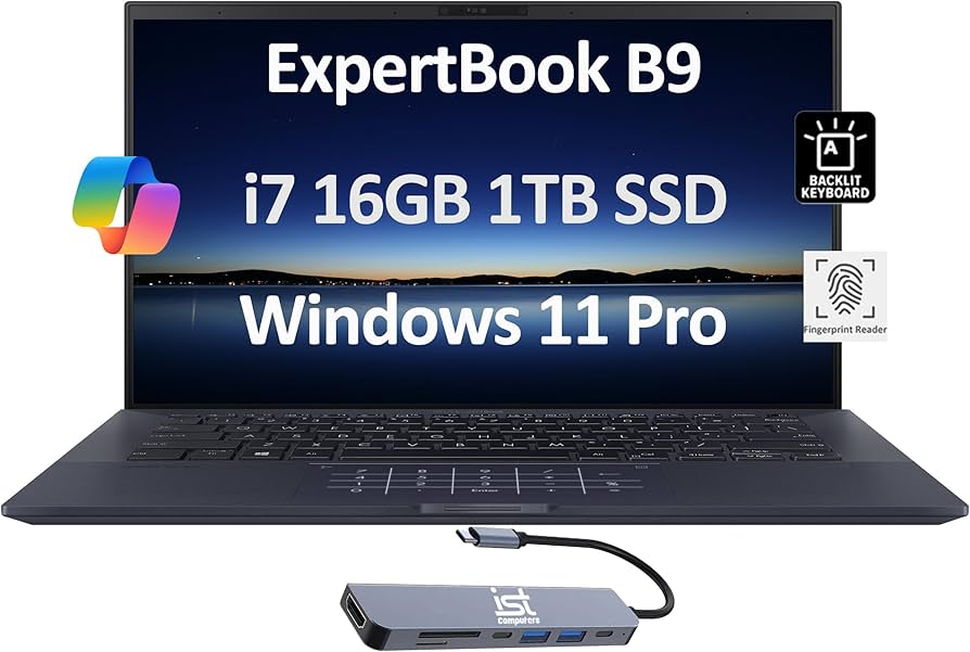 Amazon.com: ASUS ExpertBook B9 Thin & Light Laptop (14