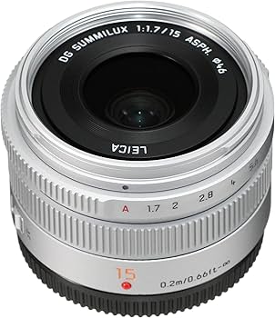 Amazon.com : Panasonic Leica DG Summilux 15mm/ F1.7 ASPH. H-X015