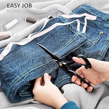 Amazon.co.jp: 布はさみ プロフェッショナル 高耐久 裁縫 はさみ 革