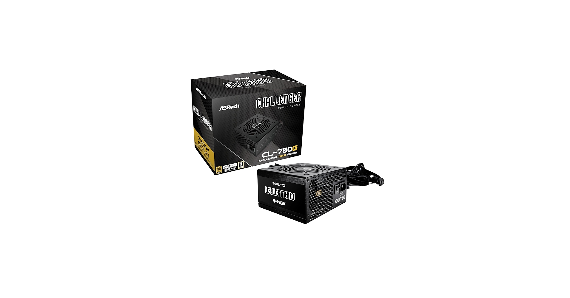 Amazon.com: ASRock Challenger 750W Power Supply ATX 3.1 Auto iCOOL