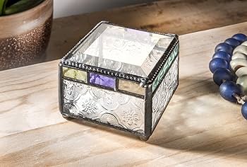 Amazon｜カラフル ステンドグラス ボックス ジュエリー ディッシュ