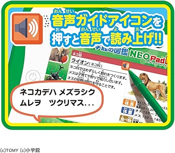 Amazon | タカラトミー(TAKARA TOMY) 小学館の図鑑NEOPad DX 【日本