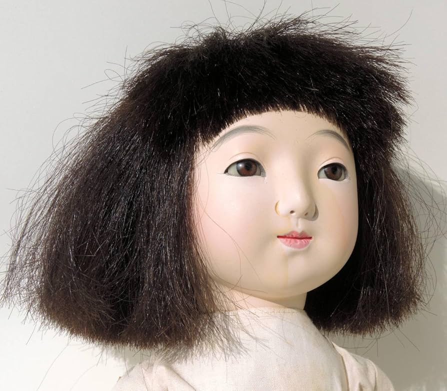 Amazon | 可愛い市松人形自由人形関節人形／三つ折れ球体関節 | 市松