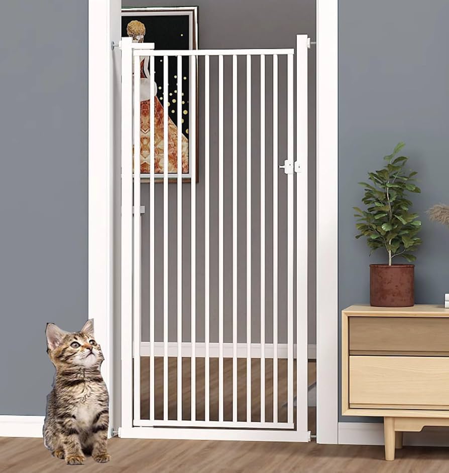 Amazon.co.jp: JOOHY ペットゲート ベビーゲート ペットフェンス 猫