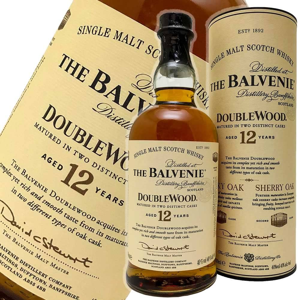 3本サントリー正規品 バルヴェニー12年 ダブルウッド 40°700ml 3本箱