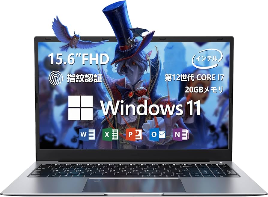 フルHD Windows11 オフィス 新品SSD i7 大画面 ノートパソコン