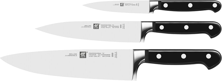 Amazon.com: Zwilling Professional S J.A Henckels 3 Piece Knives
