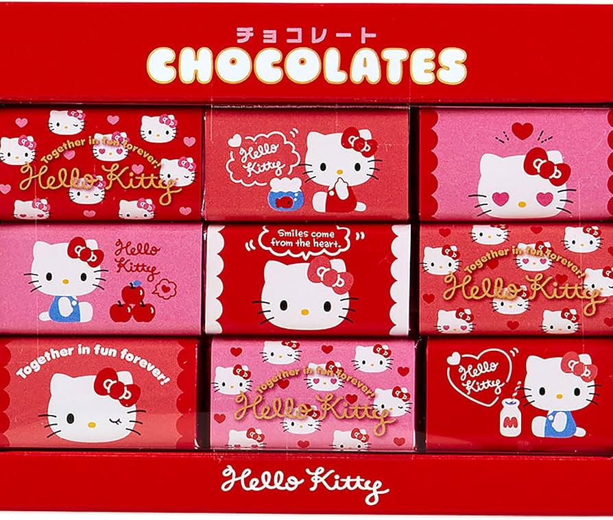 ハローキティ1999年バレンタインチョコレート空き容器セット Amazon.co