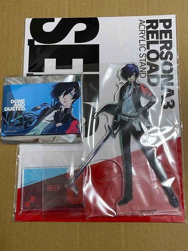 Amazon.co.jp: ペルソナ3 P3R 主人公 結城理 アクスタ 缶バッジ セット