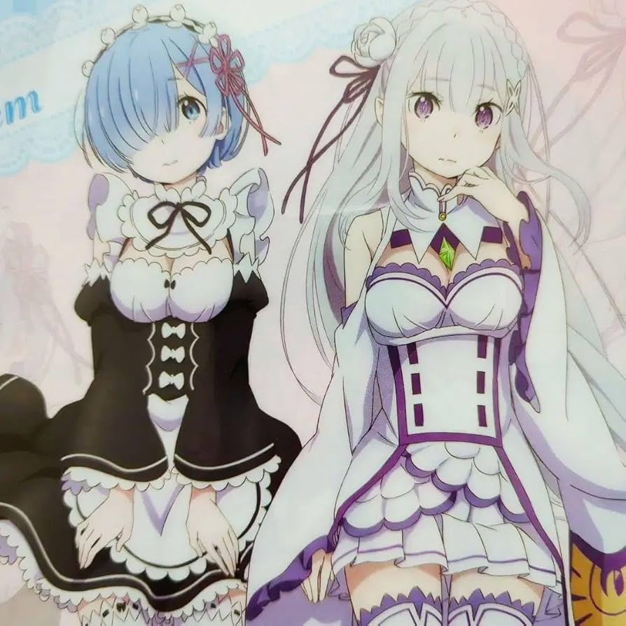 Amazon.co.jp: ?リゼロ エミリア レムA4クリアファイル Re ゼロから