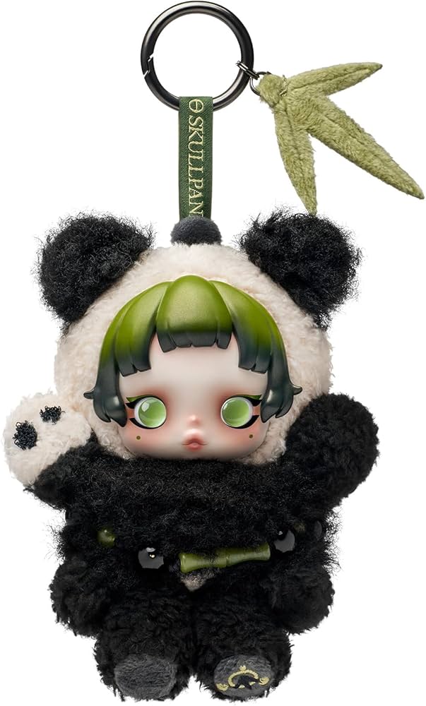 Amazon.com: POP MART SKULLPANDA Lazy Panda Plush Doll Pendant 5.31