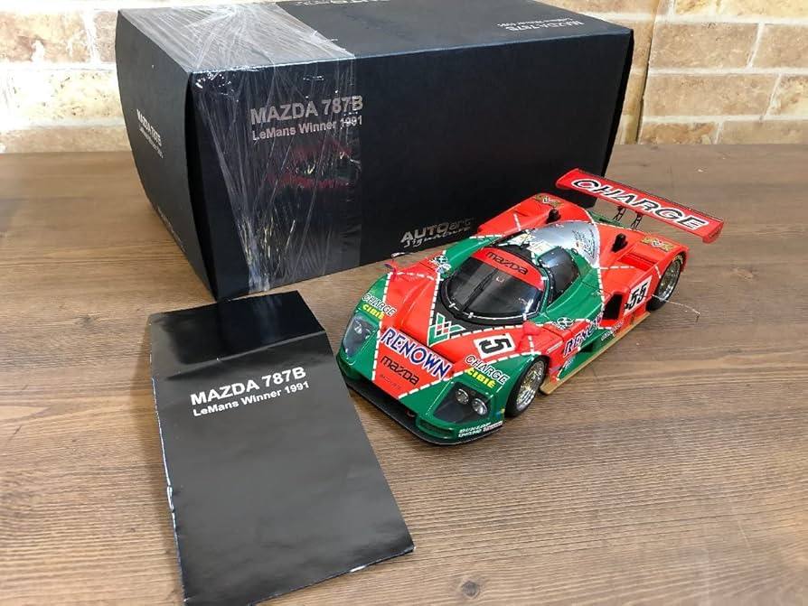 Amazon.co.jp: ▽難有 オートアート 1/18 AUTO art MAZDA マツダ 787B