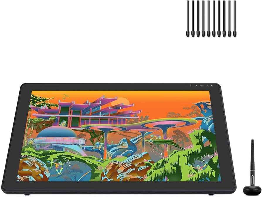 Amazon.com: HUION KAMVAS 22 Plus Full-Laminated Graphics Drawing