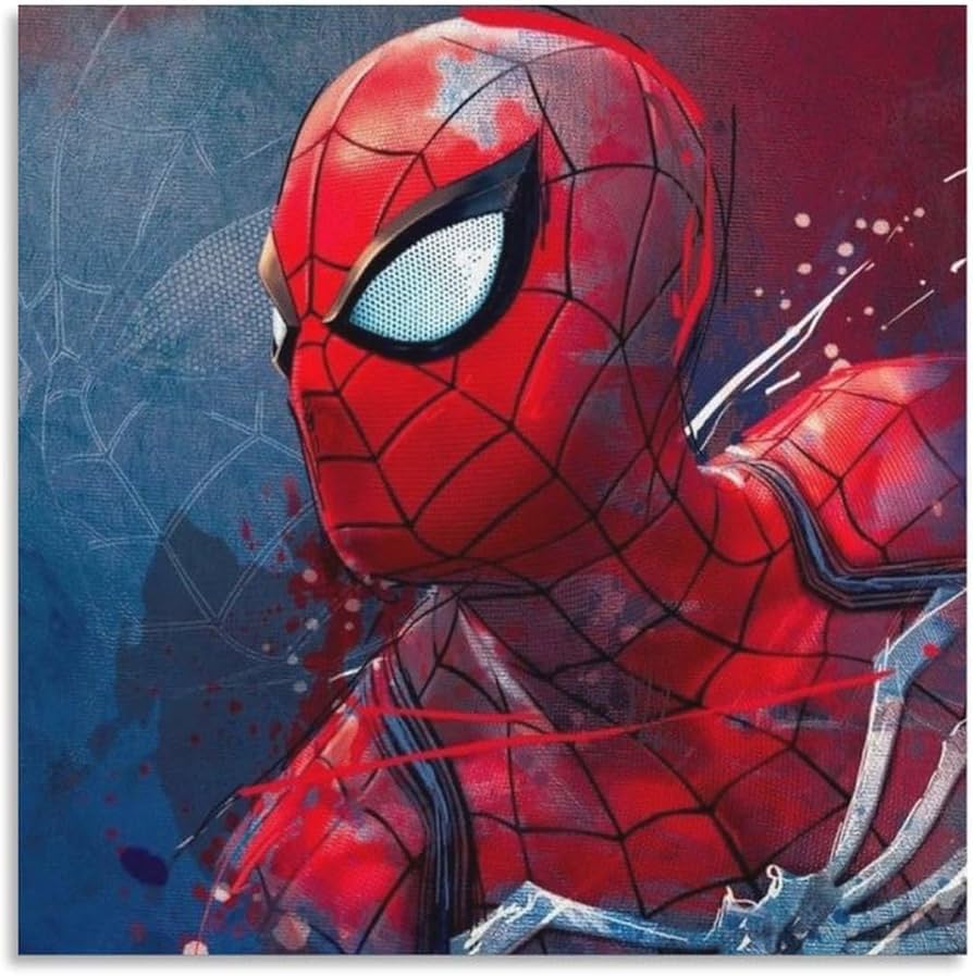 スパイダーマンの絵
