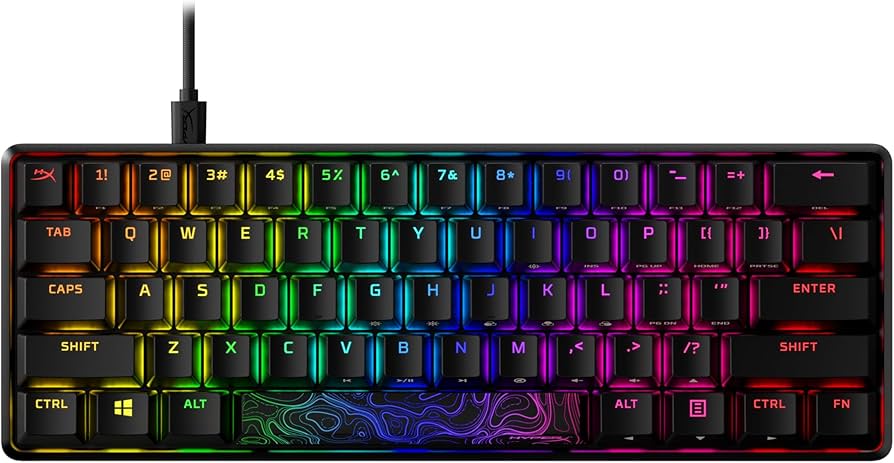 Amazon.com: HyperX Alloy Origins 60 - Mechanical Gaming Keyboard