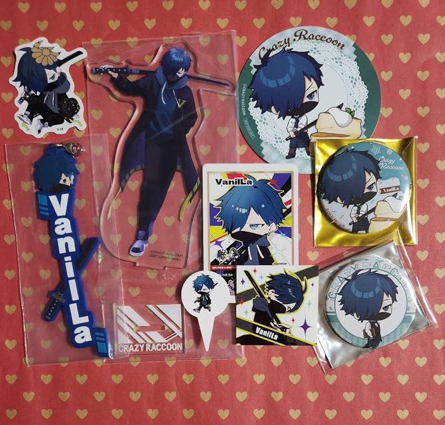CR vanilla グッズセット CR Vanilla グッズセット crazy raccoon（CR